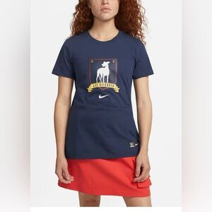 Nike Blue Dog Emblem T-Shirt